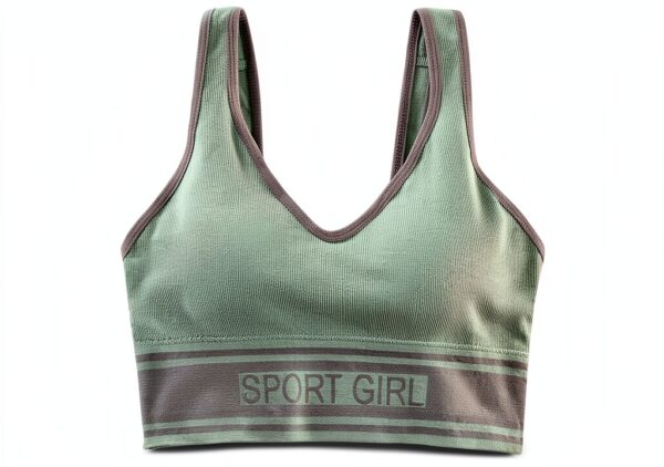 Soutien-gorge sport yoga femme confortable tissu respirant-3