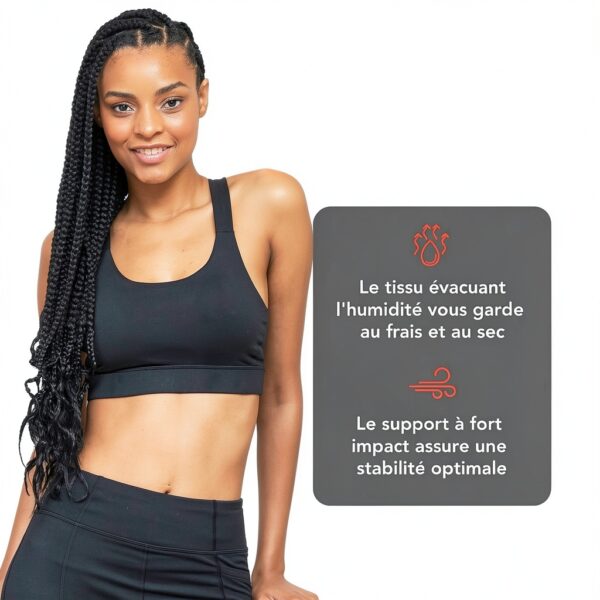 Soutien-gorge sport FM London respirant maintien femme-3