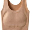 Brassière sport MOONBADI confort ultime femme couleur beige-0