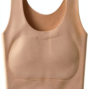 Brassière sport MOONBADI confort ultime femme couleur beige-0