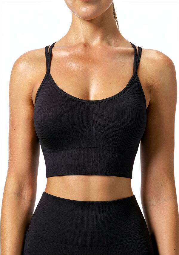 Soutien-gorge sport Briskorry maintien moyen sans armatures
