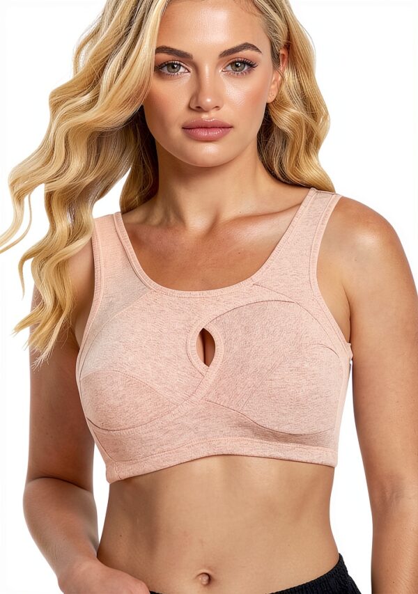 Soutien gorge femme sport confortable maintien fort couleurs-0