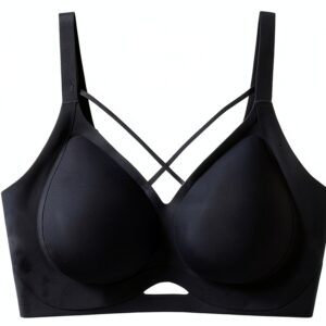 Soutien-gorge sport Necalisi femme sans armatures coton-0