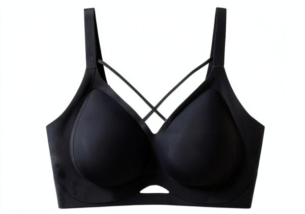Soutien-gorge sport Necalisi femme sans armatures coton-0