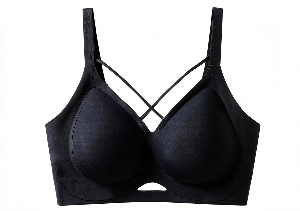 Femme portant le soutien-gorge sport Necalisi lors d'une séance de yoga