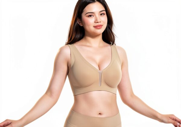 Soutien-gorge sport Necalisi femme microfibre léger-3