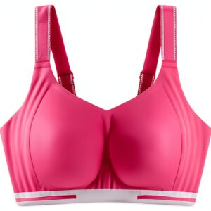 MOONBADI Brassière sport femme douce respirable soutien-0