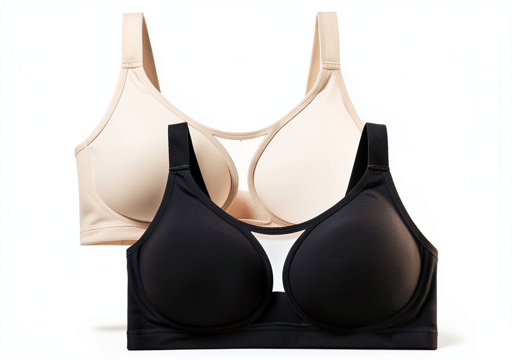 Femme portant le soutien-gorge sport MOONBADI lors d'une séance de yoga