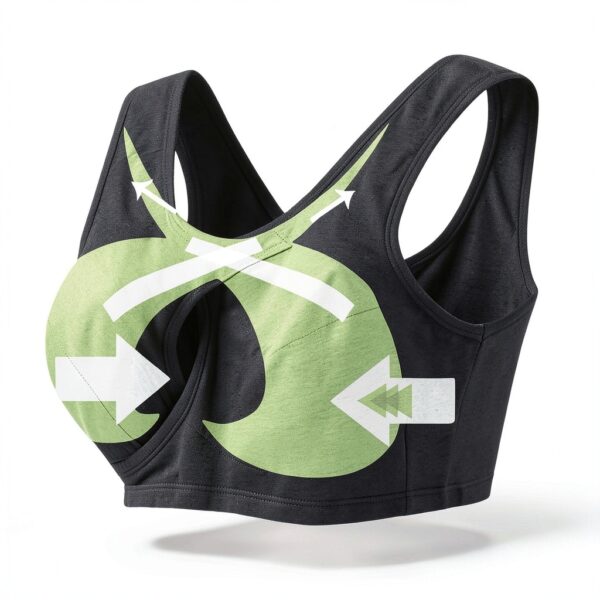 Soutien gorge femme sport confortable maintien fort couleurs-3
