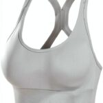 Soutien-gorge sport femme confortable sans coutures yoga-0