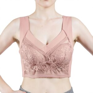 Soutien-gorge dentelle femme bralette sans armature push up-0