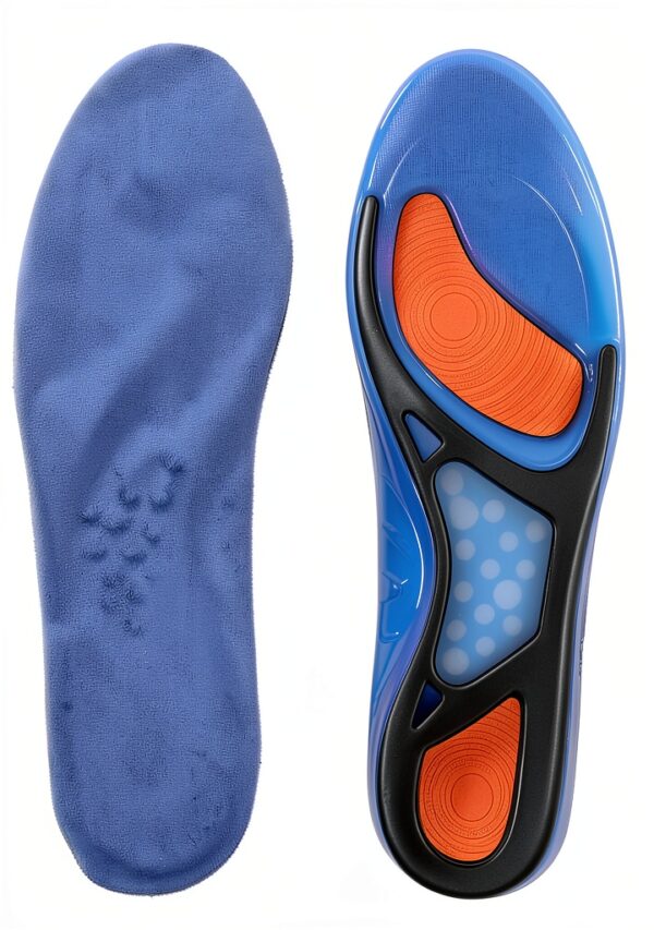 Semelles gel SOLO ACTFIT antibactériennes unisexes sport-0