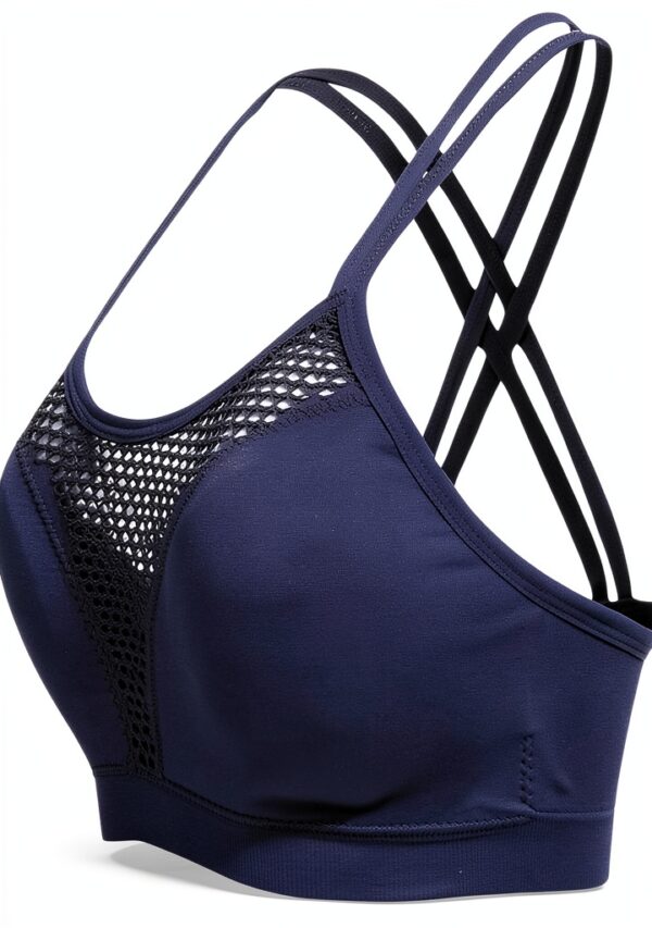 Soutien gorge sans armature Femme push up dos nu couleurs-1