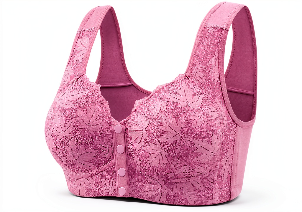 Soutien-gorge sans armature porté par une femme en mouvement