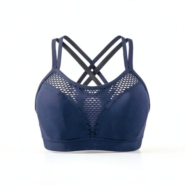 Soutien gorge sans armature Femme push up dos nu couleurs-2