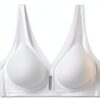 Soutien-gorge sport Necalisi Femme Doux Respirant Noir Blanc-0