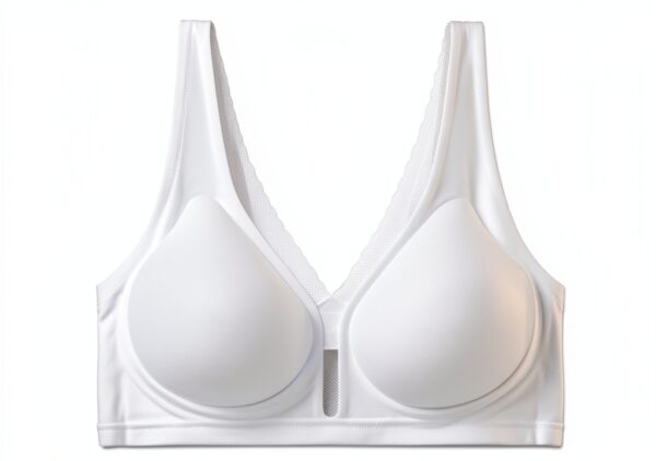 Soutien-gorge sport Necalisi Femme Doux Respirant Noir Blanc-0
