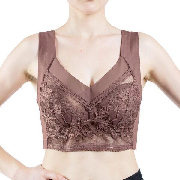Soutien-gorge femme dentelle armature confort couleurs-0