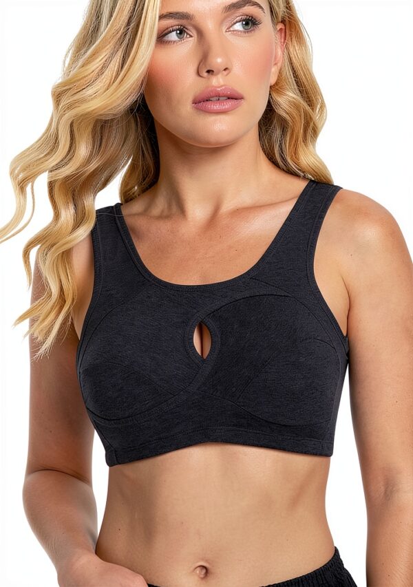 Soutien gorge femme sport confortable maintien fort couleurs-0