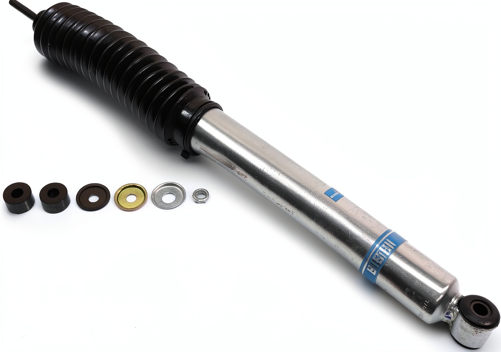 Amortisseur arrière Bilstein installé sur un Toyota Tacoma