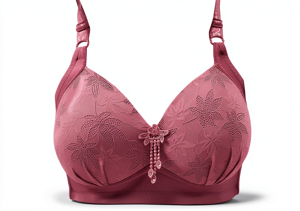 Femme portant le soutien-gorge Uwdiohq lors d'une séance de travail à domicile