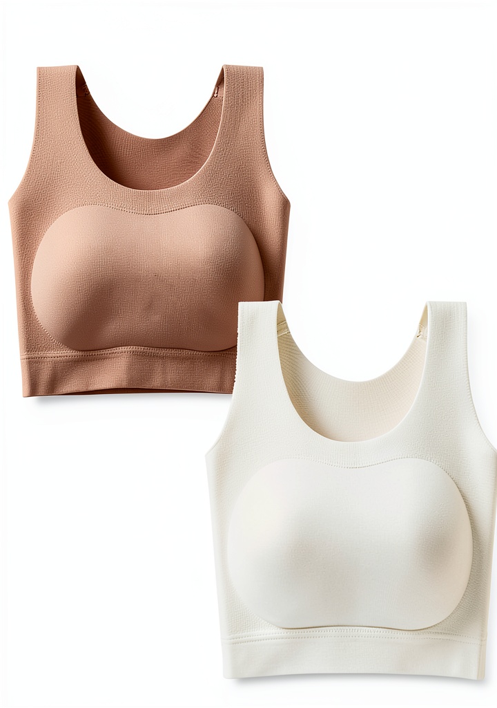 Femme portant le soutien-gorge Necalisi lors d'une séance de yoga