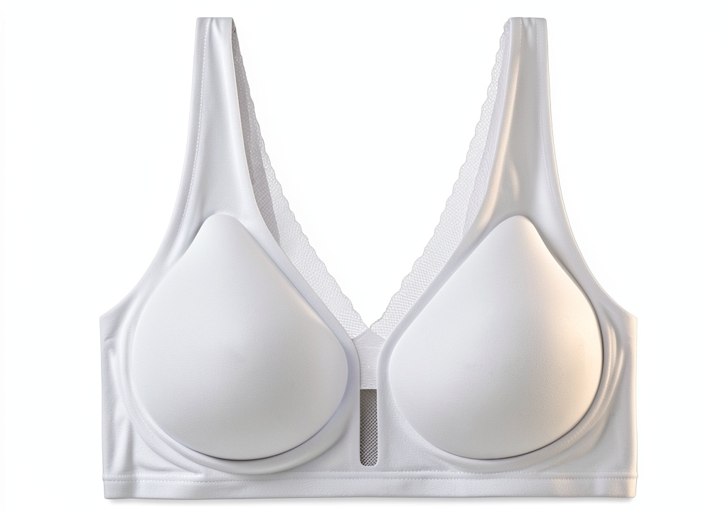 Installation du soutien-gorge MOONBADI grande taille sans fil fitness sur un mannequin