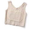 Brassière sport MOONBADI confort ultime femme couleur beige-3