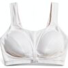Soutien-gorge de sport Champion Active D+ Femme Blanc Noir-0