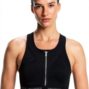 Soutien-gorge de sport Champion noir maintien fermeture-0