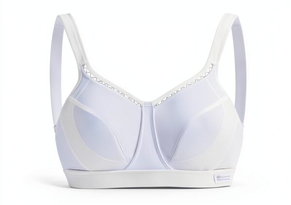 Soutien-gorge de sport Champion Noir Blanc soutien élevé-0