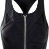 Soutien-gorge de sport Champion noir maintien fermeture-2