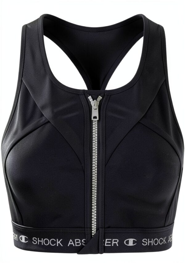 Soutien-gorge de sport Champion noir maintien fermeture-2