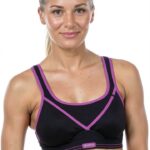 Shock Absorber Brassière Sport Multicolore Noir Violet Femme-0