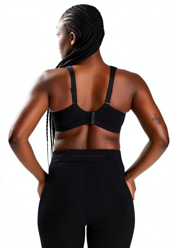 Soutien-gorge de sport Champion Active D+ Femme Noir Blanc-3