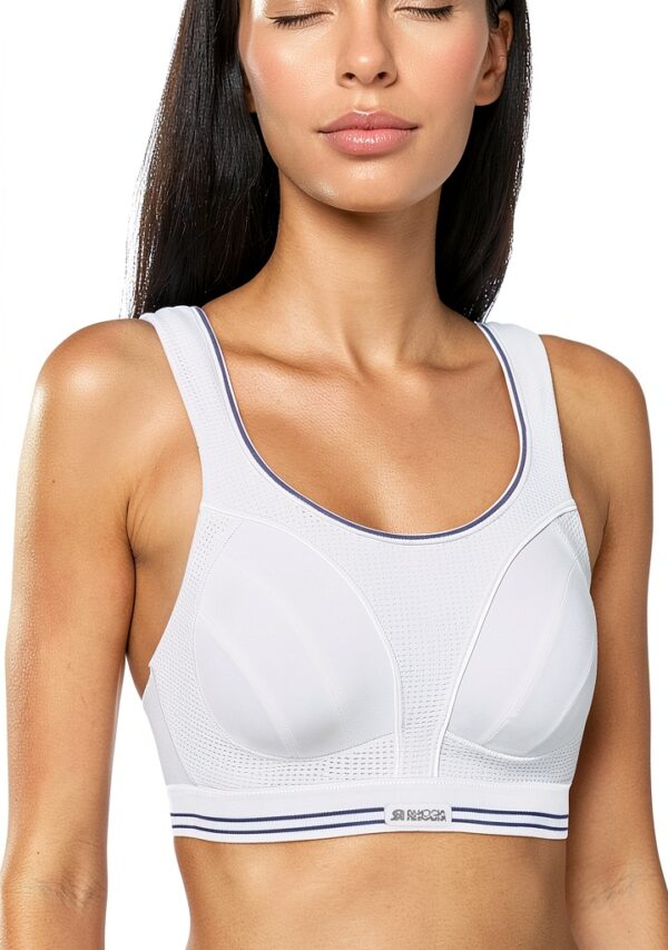 Soutien-gorge de sport Shock Absorger Ultimate Run Blanc-0