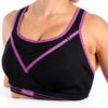 Shock Absorber Brassière Sport Multicolore Noir Violet Femme-3