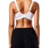 Soutien-gorge de sport Champion Active D+ Femme Blanc Noir-3