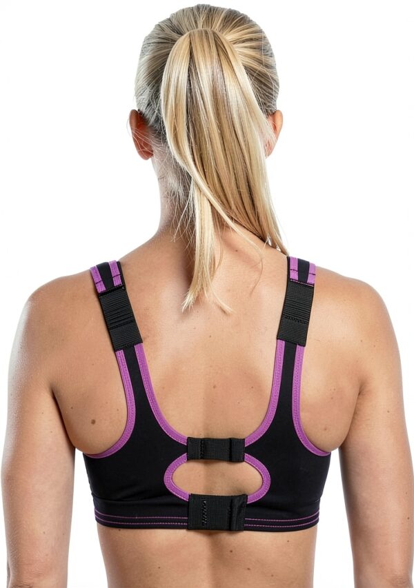 Shock Absorber Brassière Sport Multicolore Noir Violet Femme-1