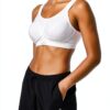 Soutien-gorge de sport Champion Active D+ Femme Blanc Noir-2
