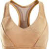 Soutien-gorge sport Champion beige confortable femme-2
