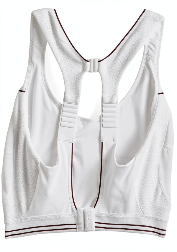 Soutien-gorge de sport Shock Absorger Ultimate Run Blanc-1