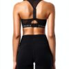 Soutien-gorge de sport Champion Noir maintien fermeture-2
