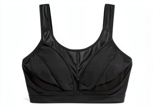 Soutien-gorge de sport Champion Active D+ Femme Noir Blanc-0