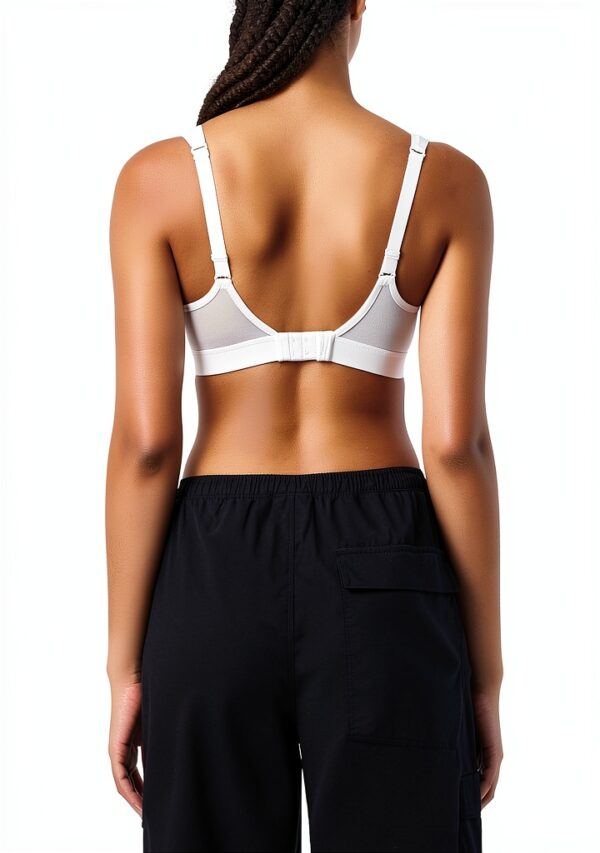 Soutien-gorge de sport Champion Noir Blanc soutien élevé-4