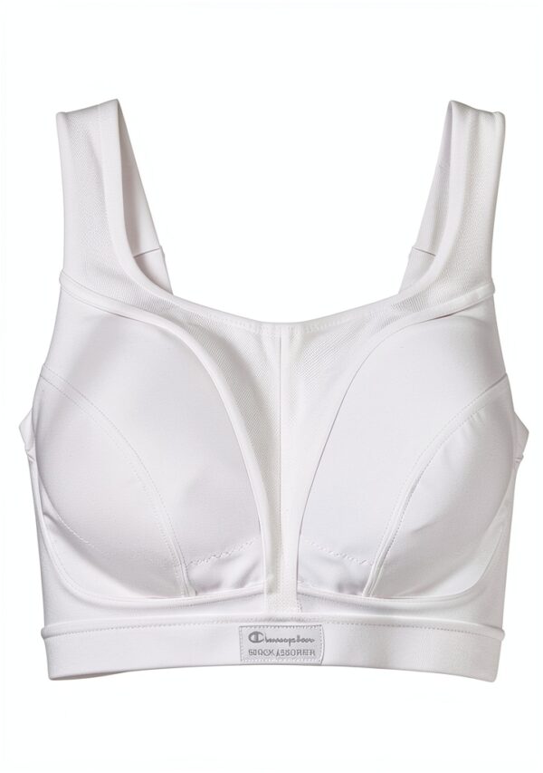 Soutien-gorge de sport Champion Active D+ Femme Blanc Noir-5