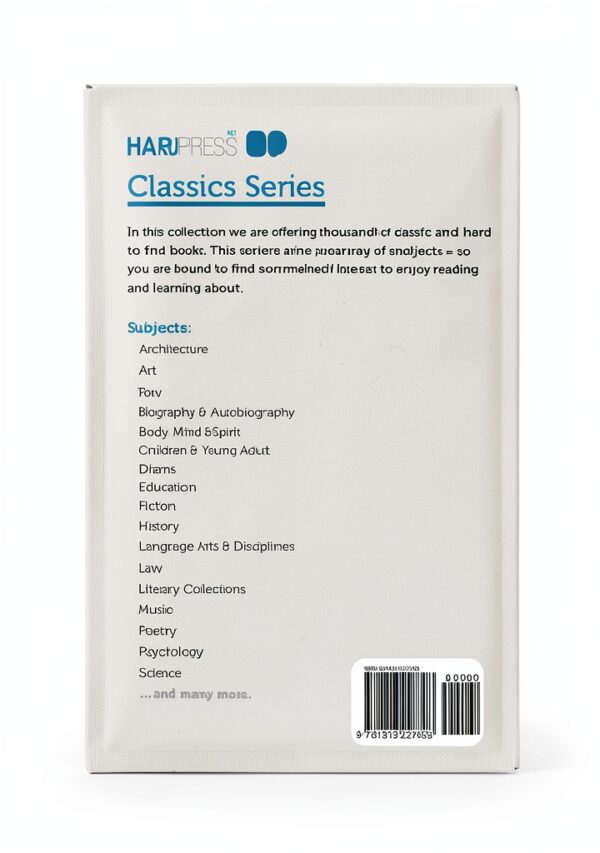Livre anglais HardPress Ltd 322 pages édition imprimée – 13,95 €-1