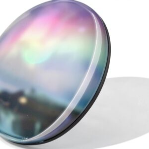Aimant de réfrigérateur 3D Hartford USA verre Wedarego 5 cm rond-0