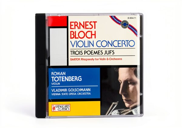 Concerto for Violin and Orchestra - Bloch : Trois Poemes Juifs / Bartok : Rhapsody, n° 1 for violin and Orchestra-0