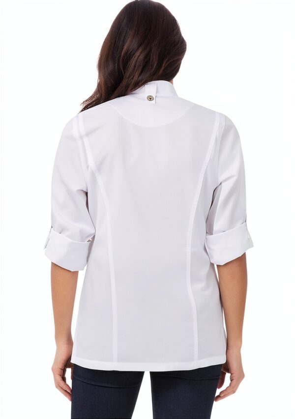 Chef Works Hartford Manteau de Chef Veste de chef Femme Blanc-1